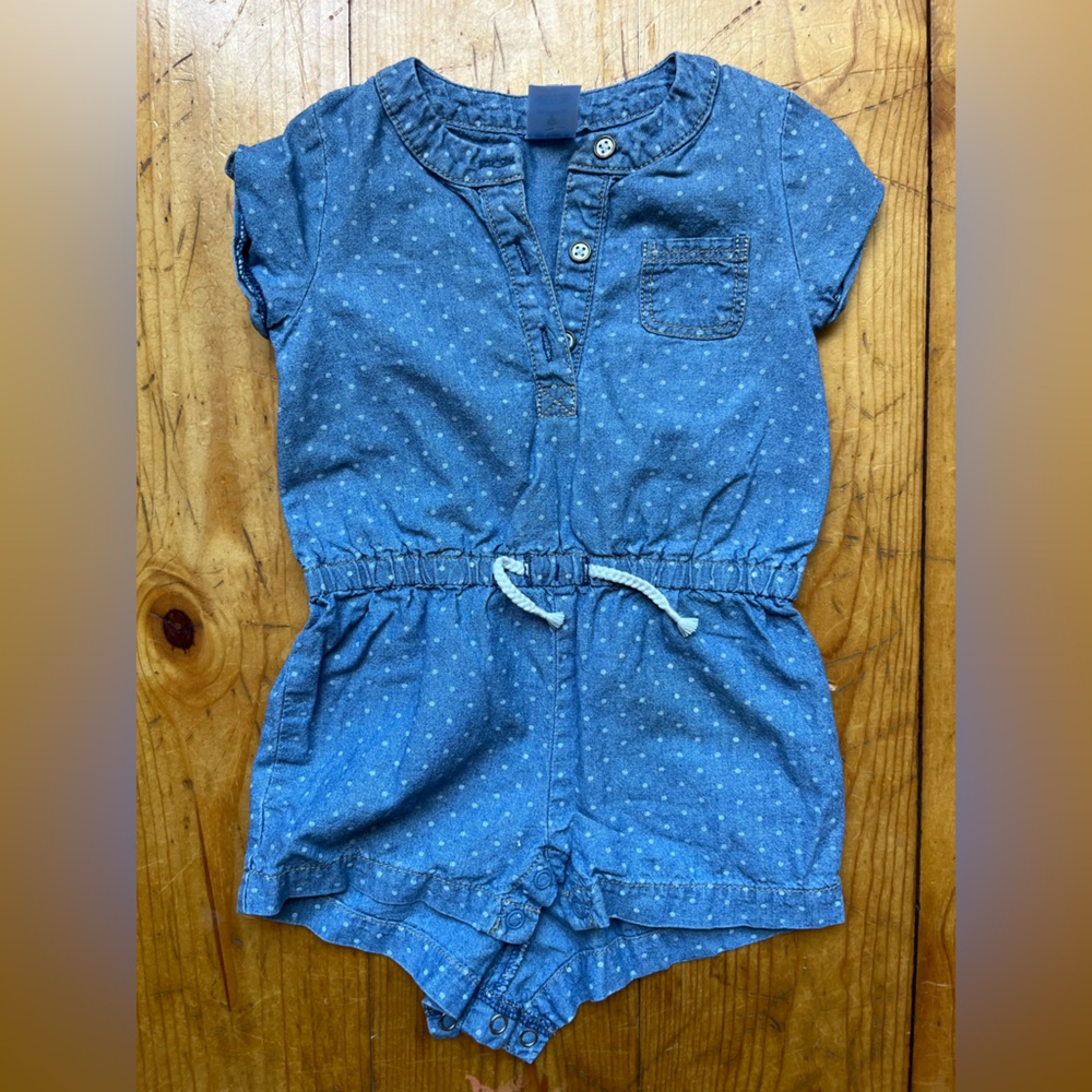 Carters Denim Romper